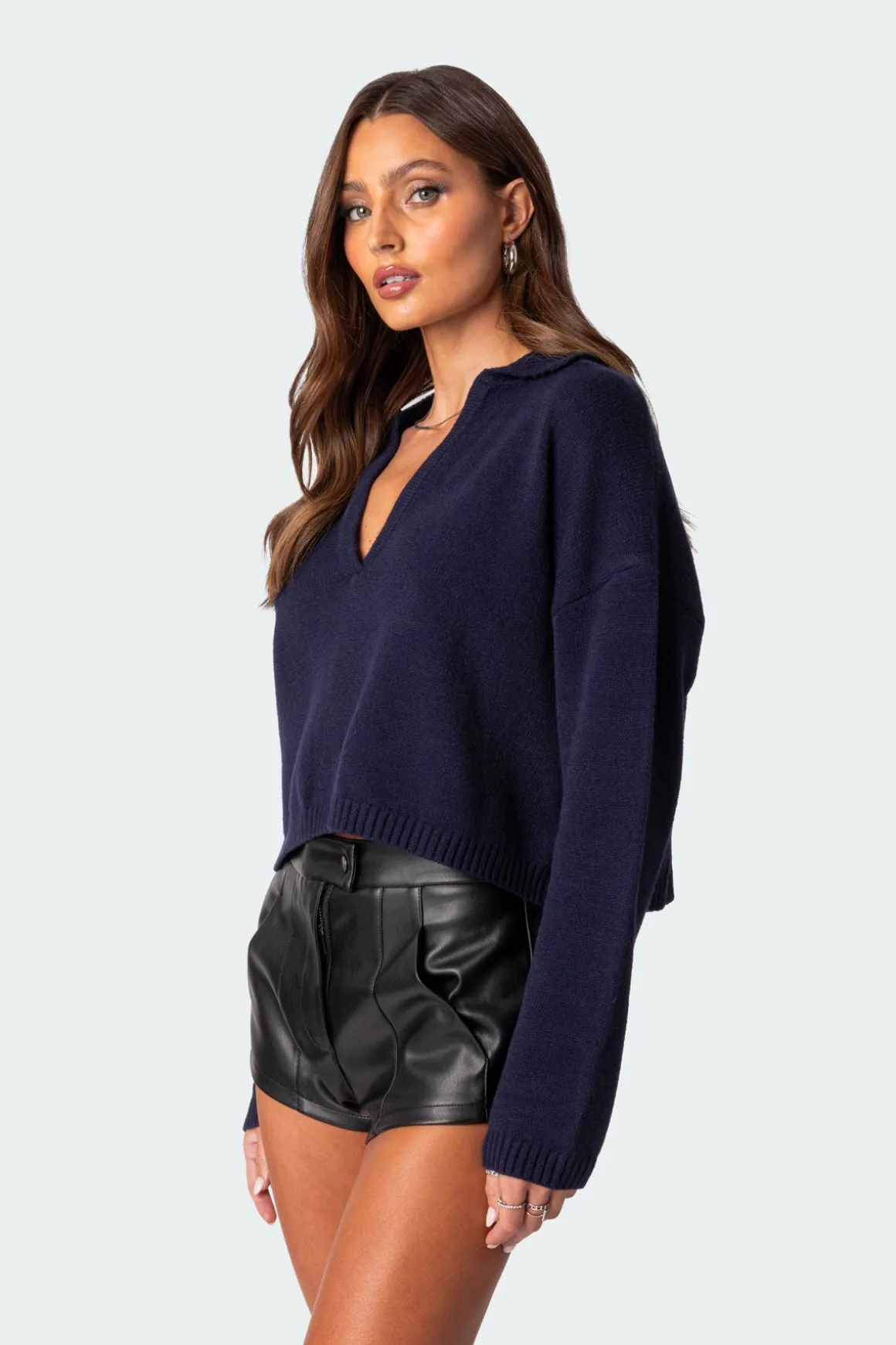 Marcie Oversize Cropped Sweater