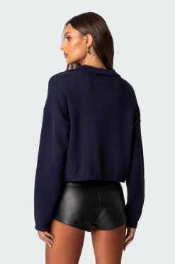 Marcie Oversize Cropped Sweater