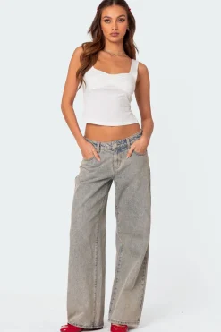 Marigold Side Slit Top