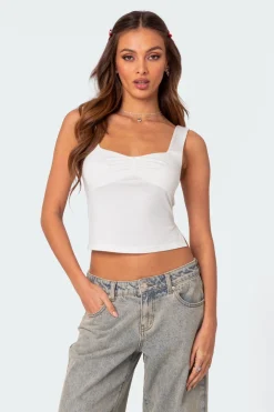Marigold Side Slit Top