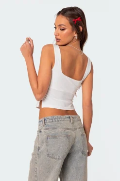 Marigold Side Slit Top