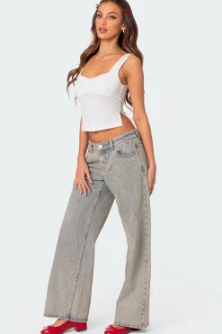 Marigold Side Slit Top