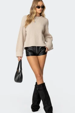 Marleen Oversized Knit Sweater