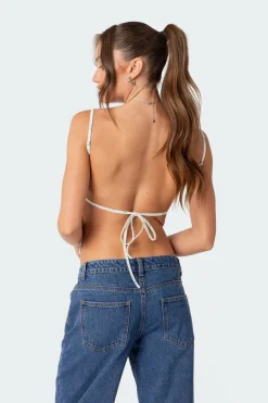 Marli Open Back Tank Top