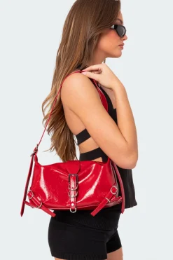 Marlie Faux Leather Shoulder Bag