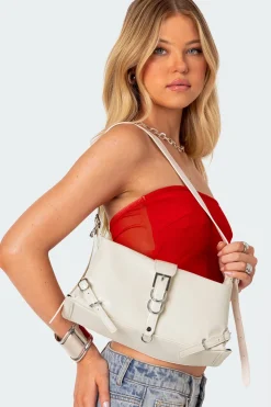 Marlie Faux Leather Shoulder Bag