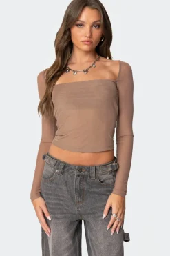 Marta Mesh Top