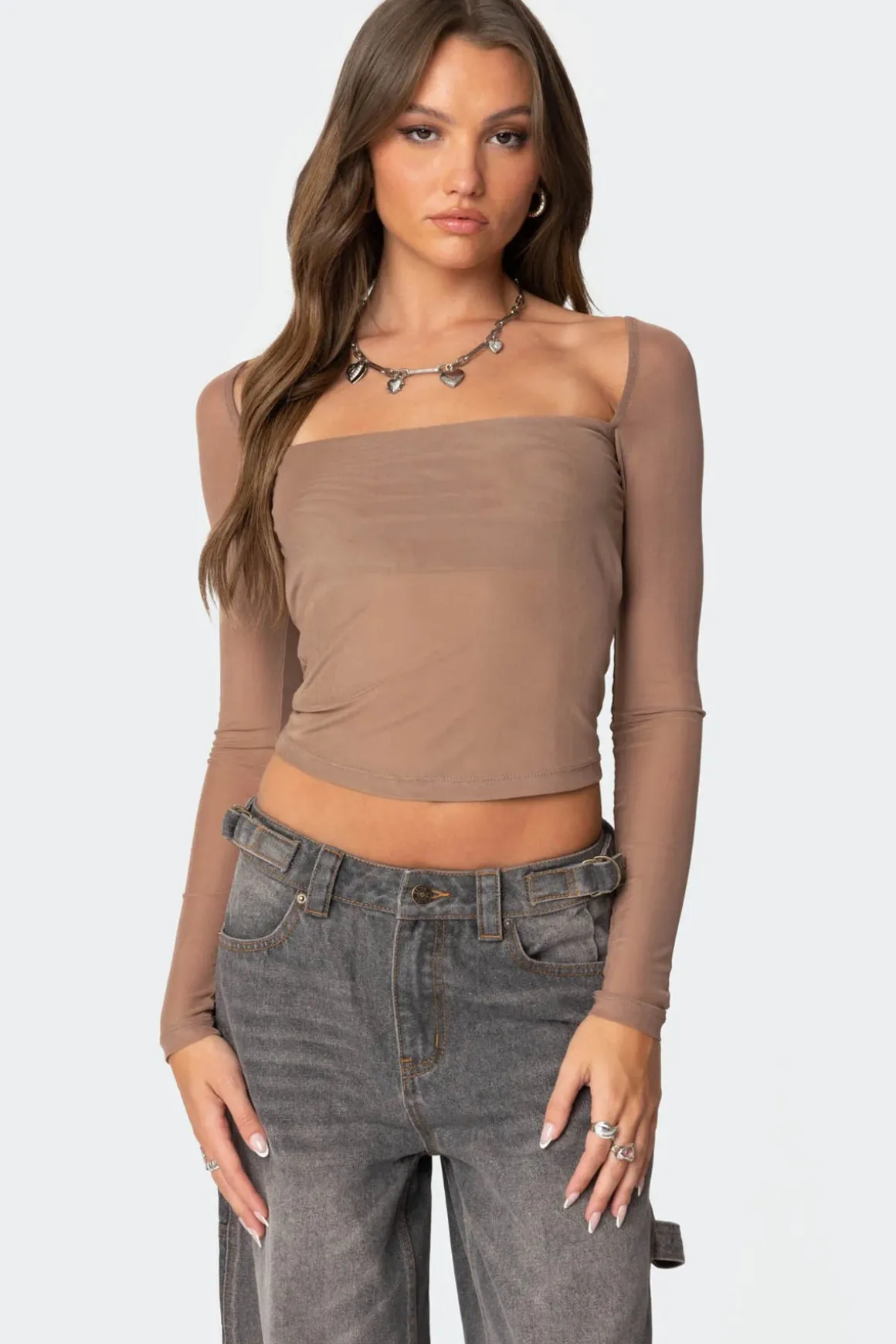 Marta Mesh Top