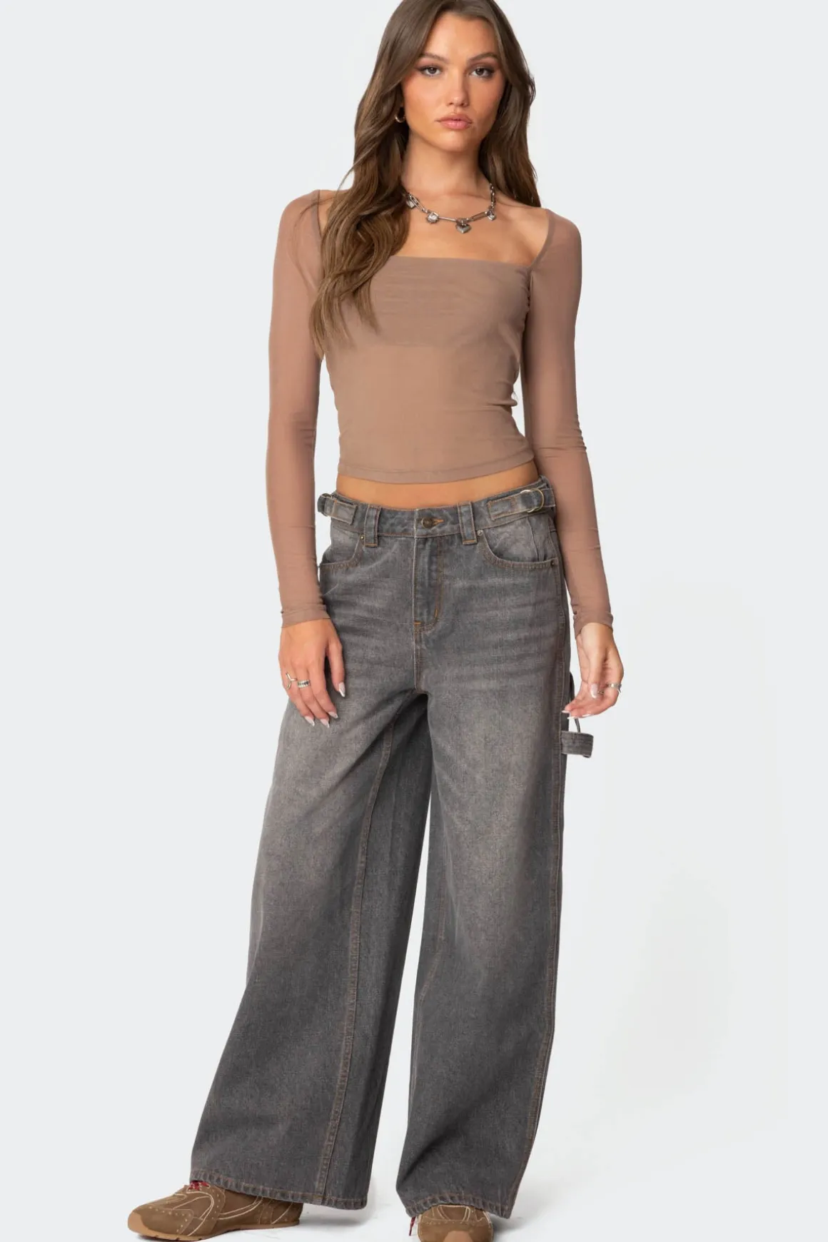 Marta Mesh Top