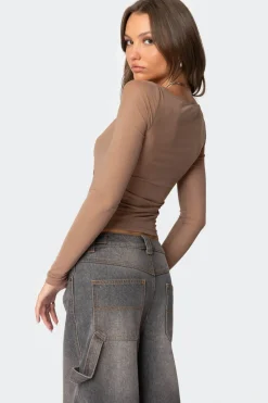 Marta Mesh Top
