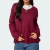 Martha Oversized V Neck Sweater
