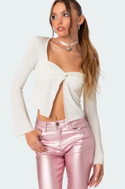 Maxine Twist Front Top