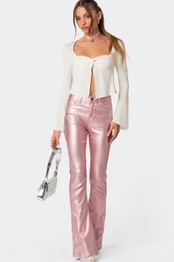 Maxine Twist Front Top