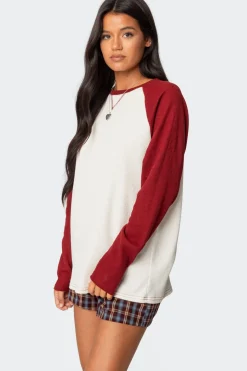 Me Time Oversized Waffle Top