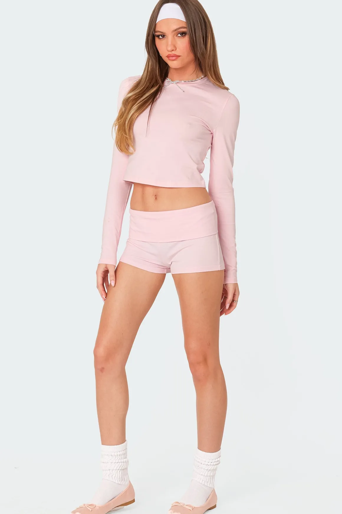 Meg Fold Over Shorts