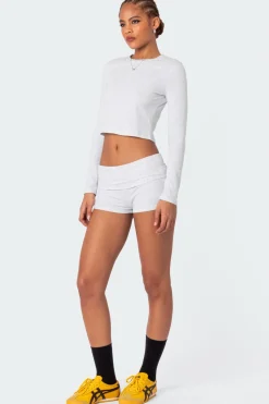 Meg Fold Over Shorts