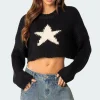 Mega Star Cropped Sweater