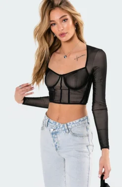 Megan Bodice Crop Top