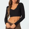 Milady Ribbed Crop Top