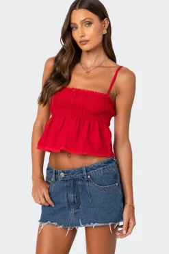 Millie Scrunch Tank Top
