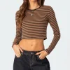Montie Striped Long Sleeve T-Shirt