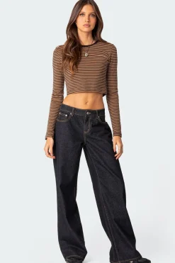Montie Striped Long Sleeve T-Shirt