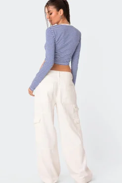 Montie Striped Long Sleeve T-Shirt