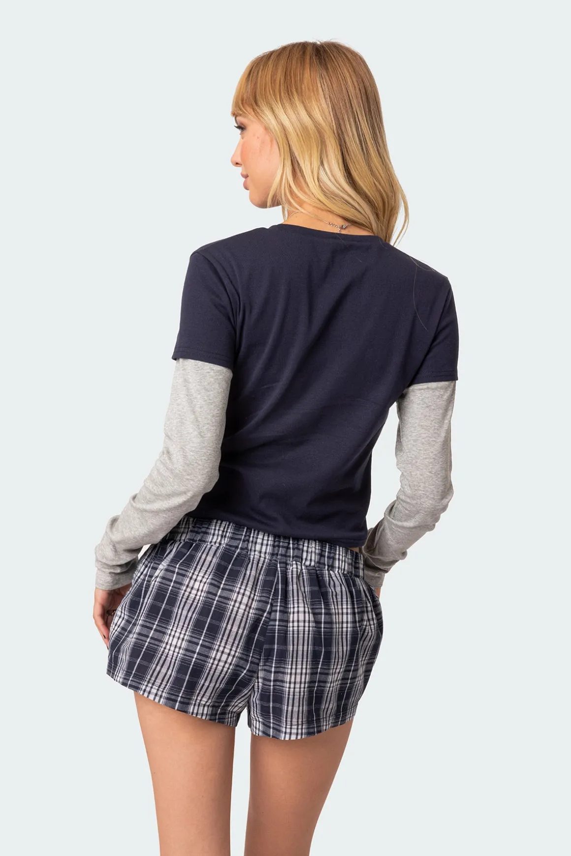 Mood Layered Long Sleeve T Shirt