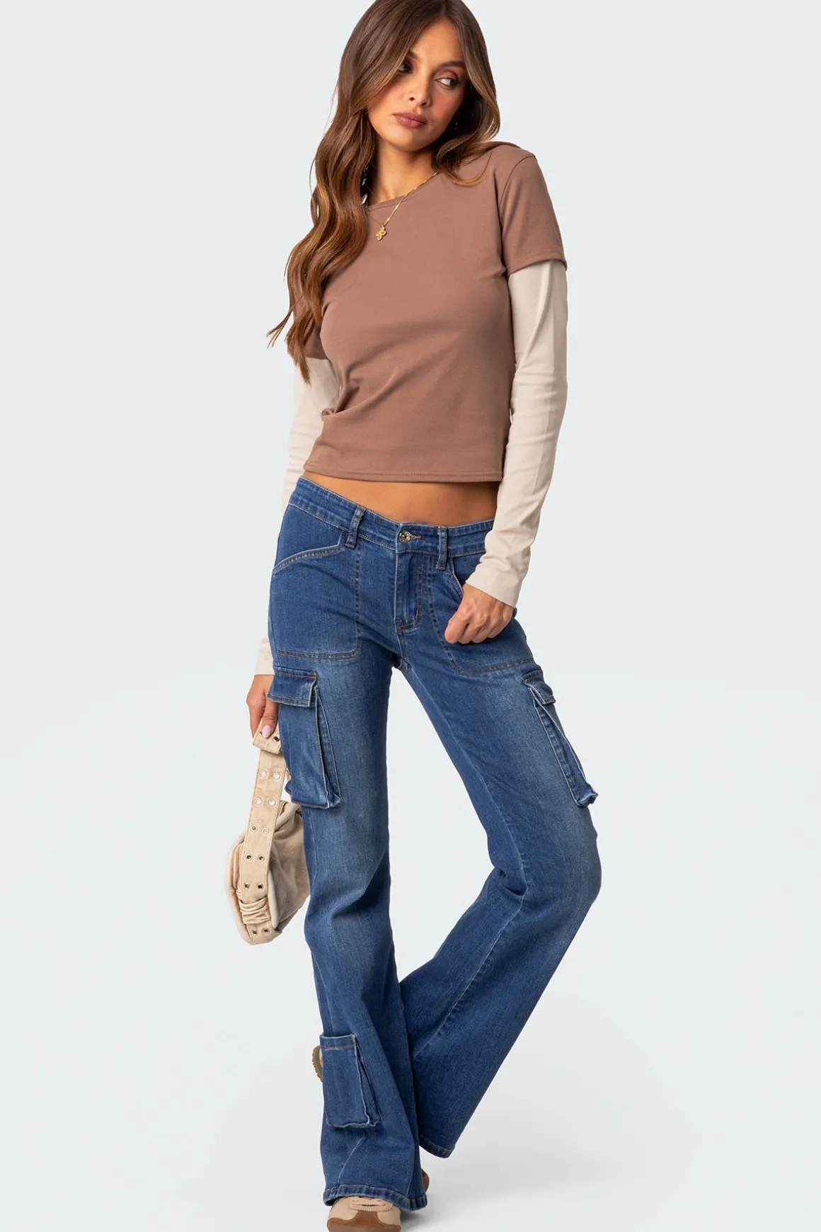 Mood Layered Long Sleeve T Shirt