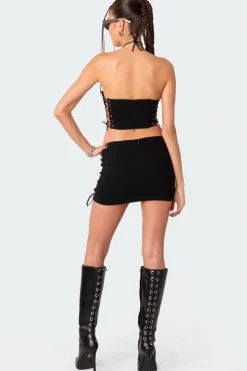 Murphy Side Lace-Up Corset
