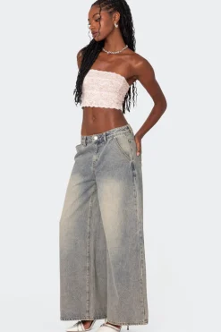 Nadine Lace Tube Top