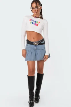 Not Yours Crop Top