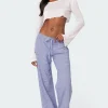 Olivia Striped Loose Fit Pants