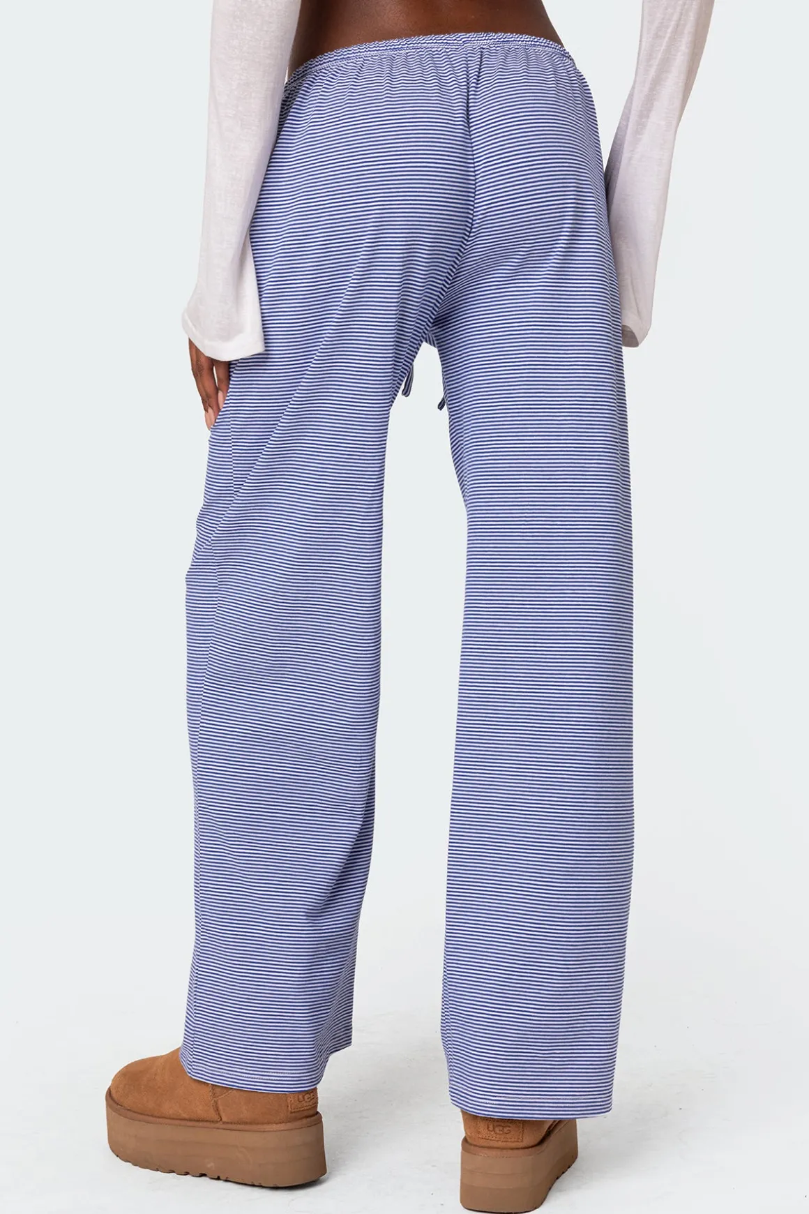 Olivia Striped Loose Fit Pants