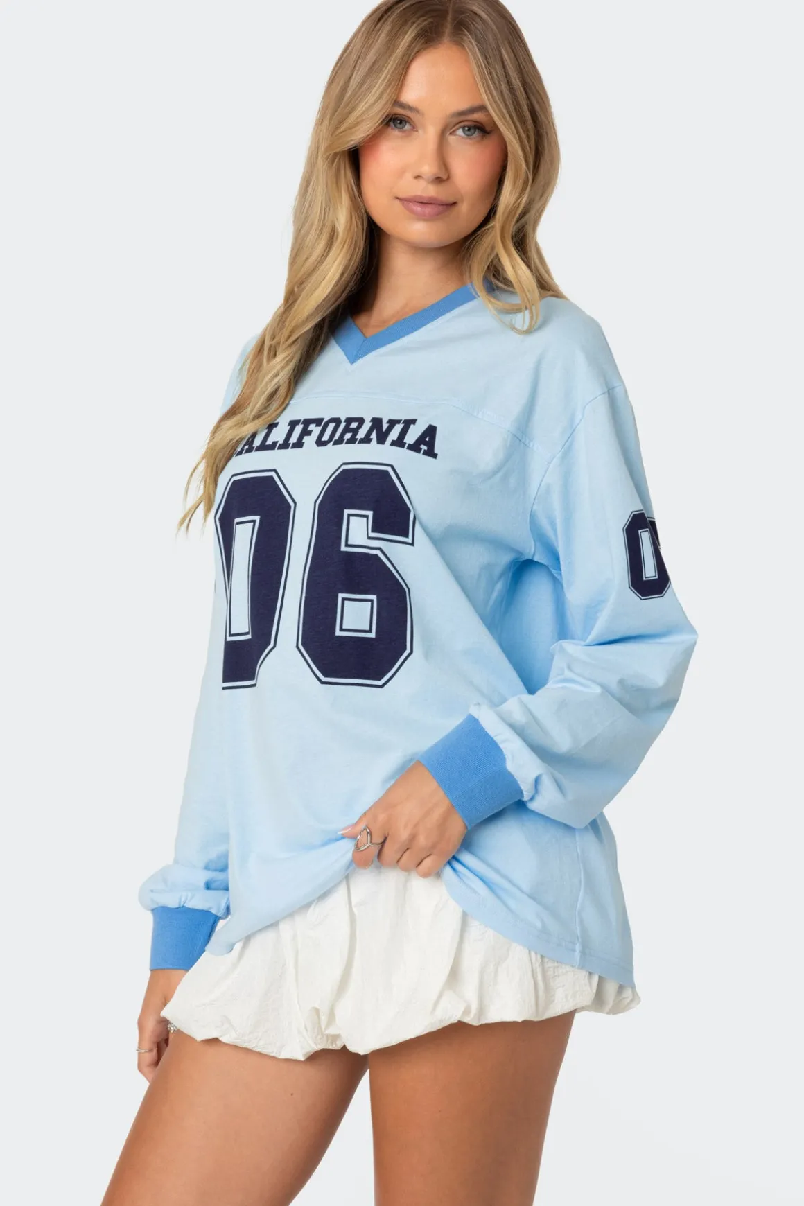06 Oversized Long Sleeve T Shirt