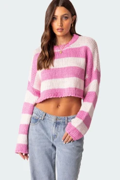 Ozzy Cropped Knitted Sweater
