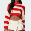 Ozzy Cropped Knitted Sweater