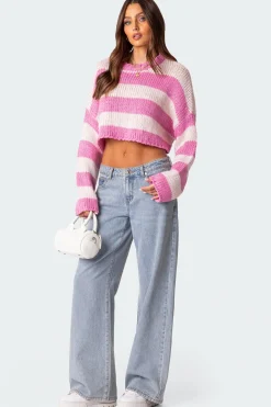 Ozzy Cropped Knitted Sweater