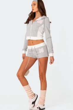 Pat Zip Up Hoodie