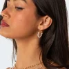 Pearl Hoop Earrings