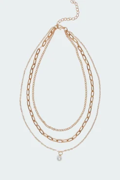 Pearly Necklace Set