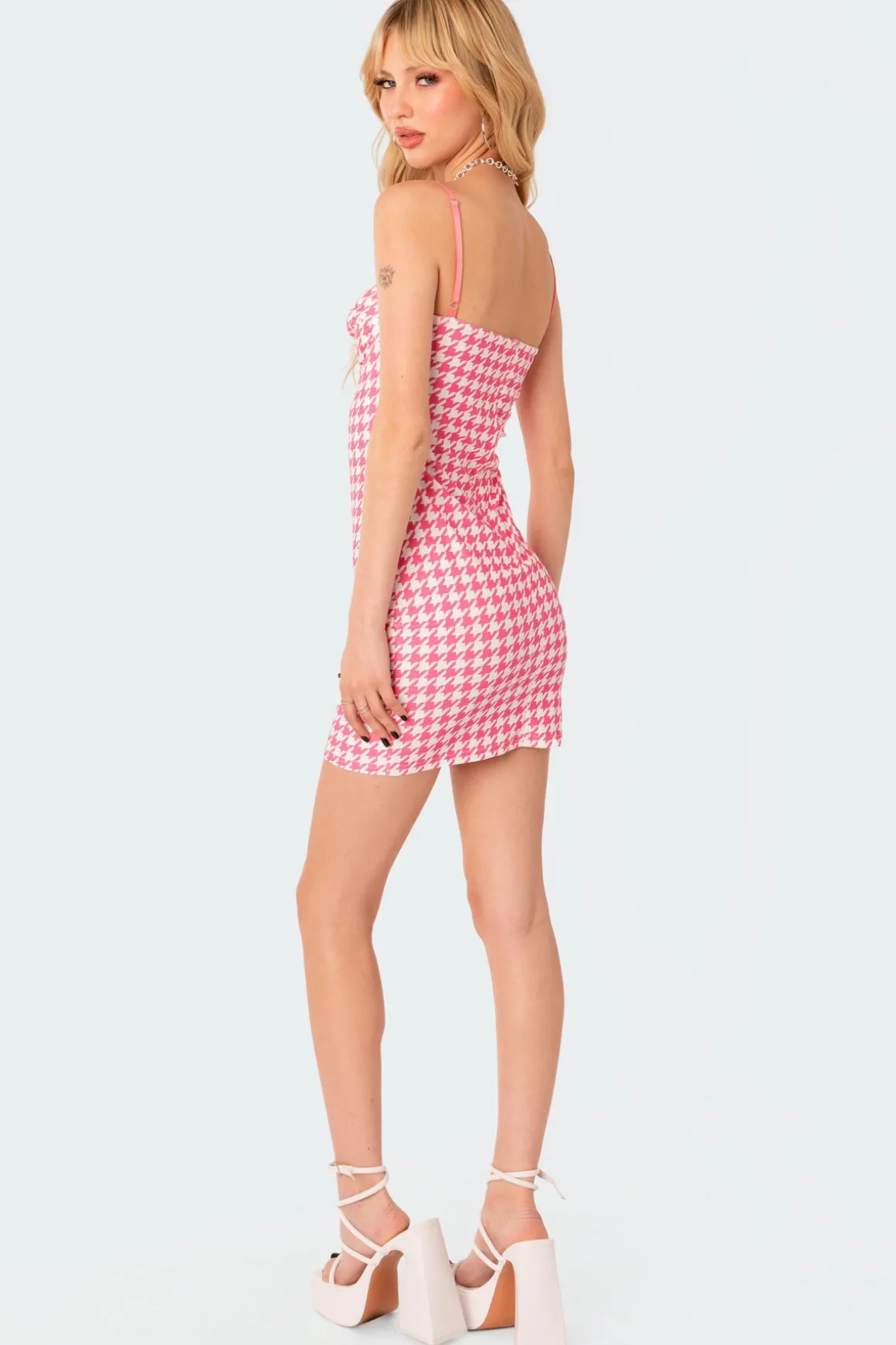 Pepita Mini Dress