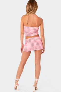 Pepita Tube Top