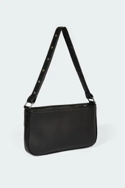 Perfect Fit Faux Leather Shoulder Bag