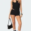Phoebe Textured Knit Shorts