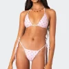 Picnic Triangle Bikini Top