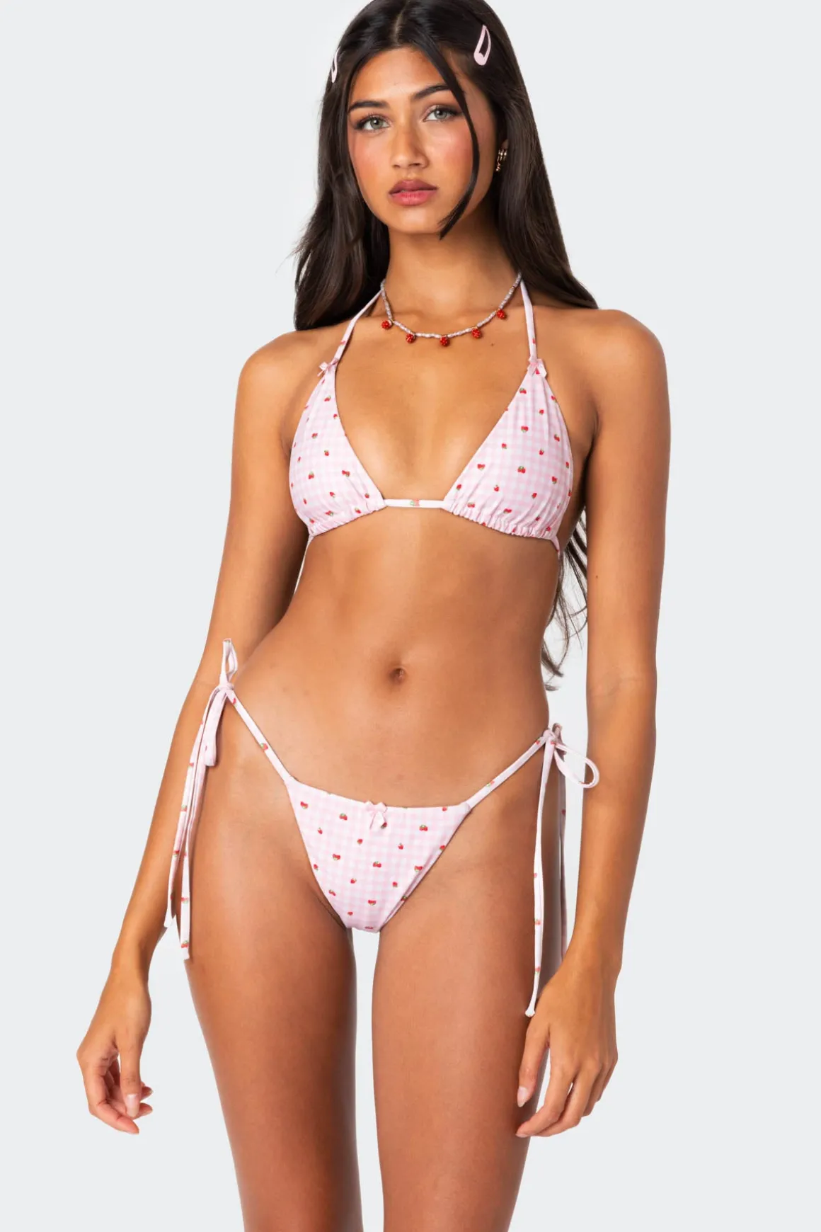 Picnic Triangle Bikini Top