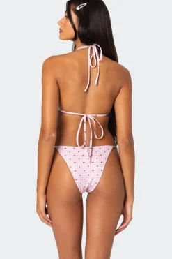 Picnic Triangle Bikini Top
