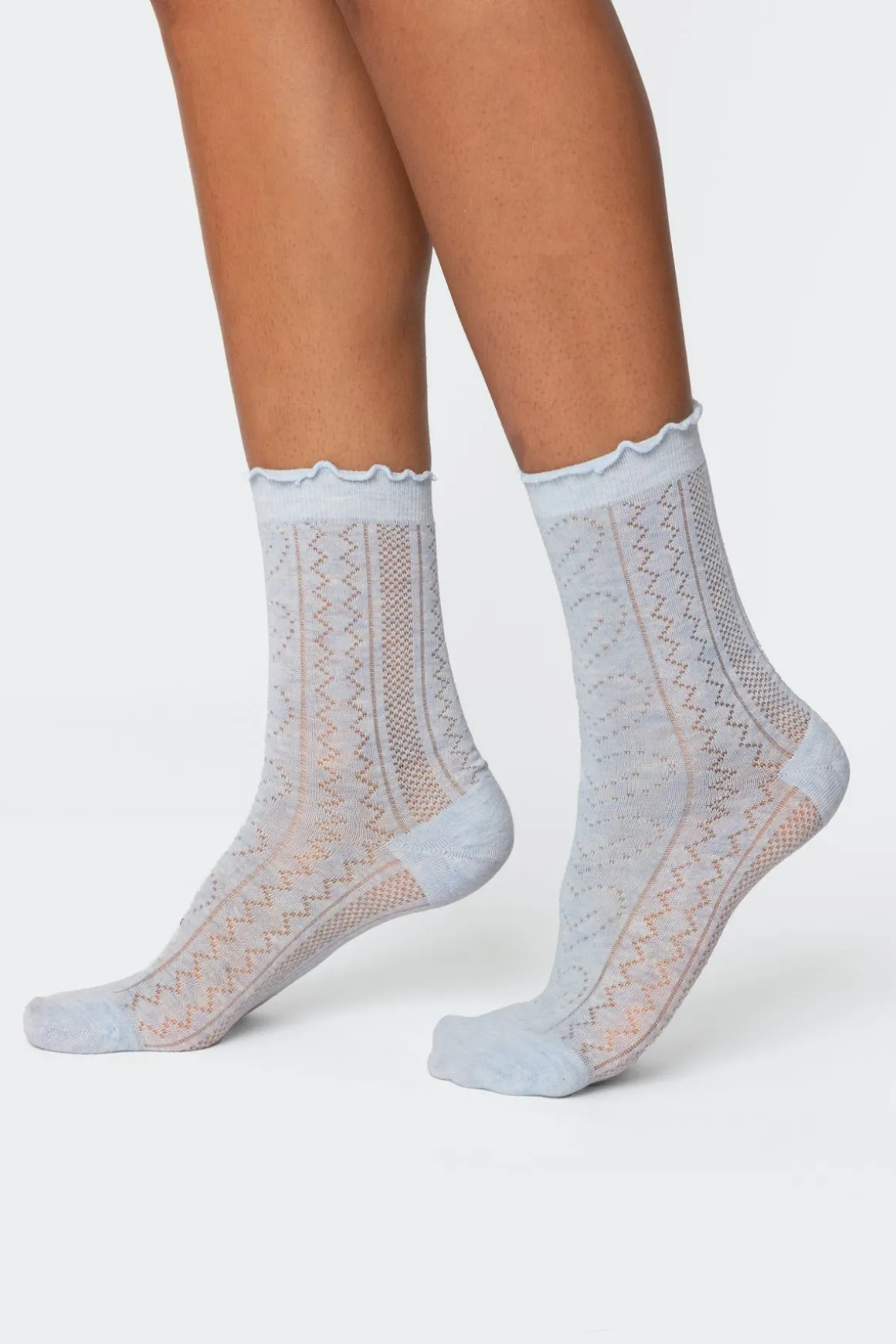 Pointelle Socks