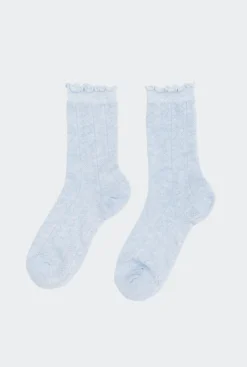 Pointelle Socks